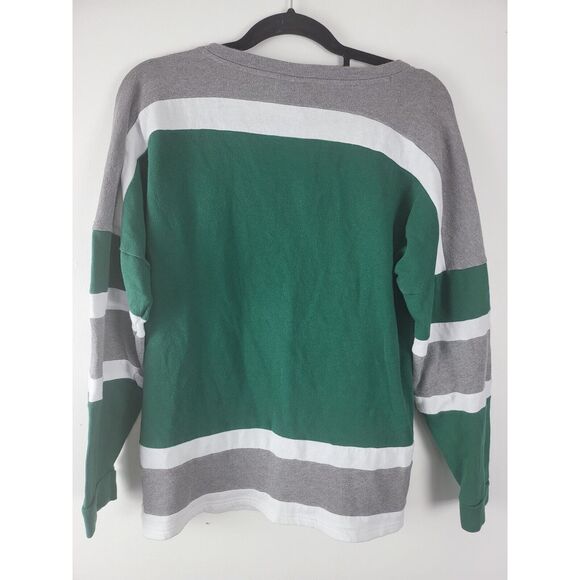 Pink Victoria's Secret Sweatshirt XS Womens Michigan Spartans Collegiate Green - Picture 4 of 4